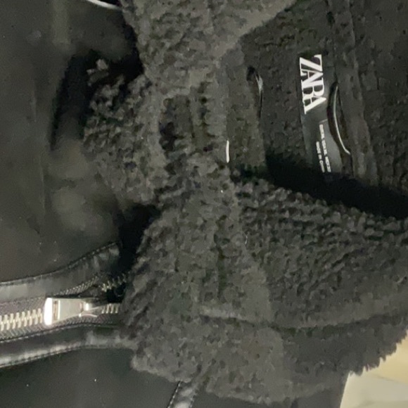Zara DOUBLE-SIDED STRAP DETAIL JACKET - Picture 5 of 10